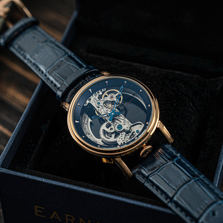 Earnshaw Blue Rose Gold
