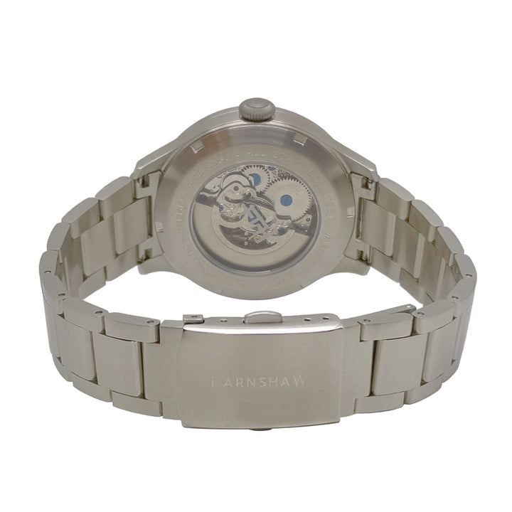 Earnshaw Baron Skeleton Automatic Silver Grey
