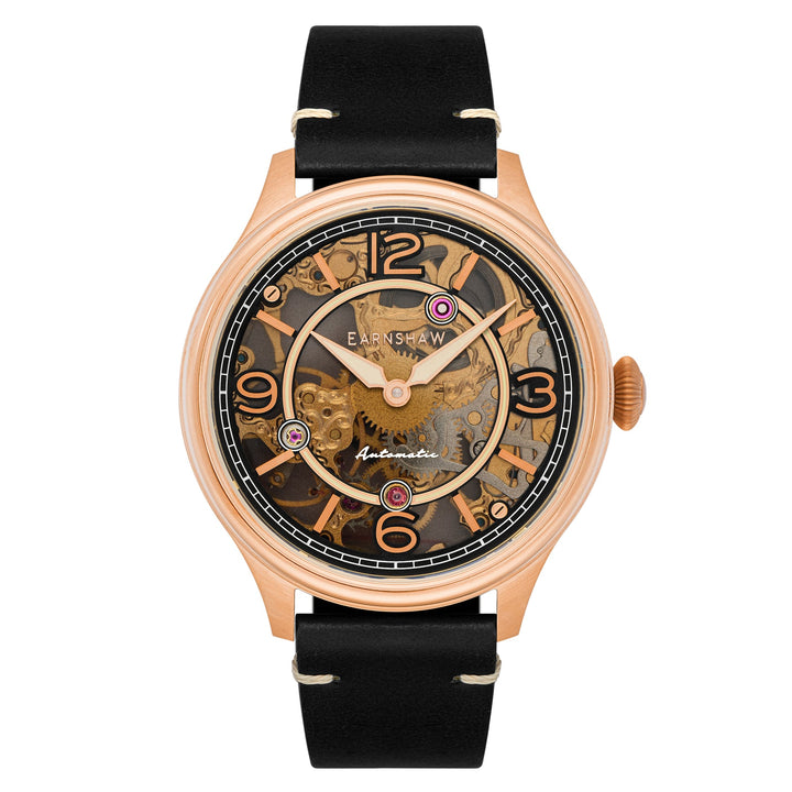 Earnshaw Baron Mechanical Skeleton Copper Gold