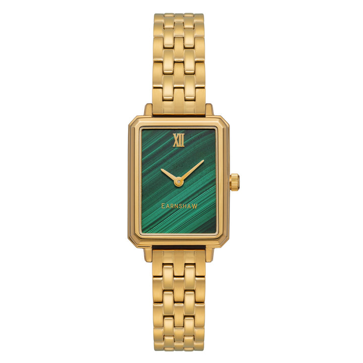 Earnshaw Emmeline Quartz 2 Hands Malachite