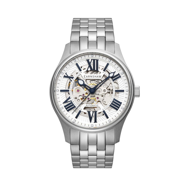 Earnshaw Simpson Skeleton Automatic Dover White