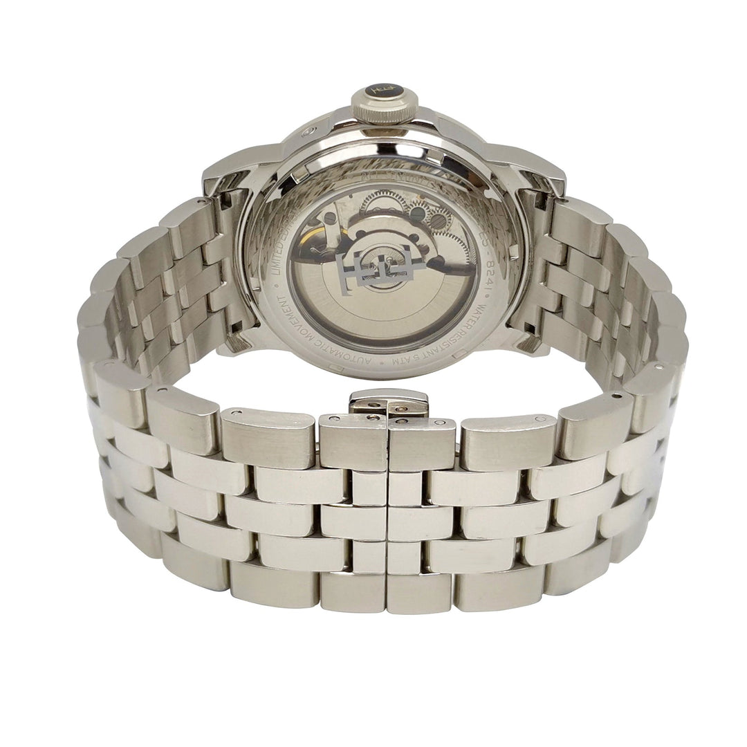 Earnshaw Hansom Grande Date 24 Hour Display Automatic Officer's Black