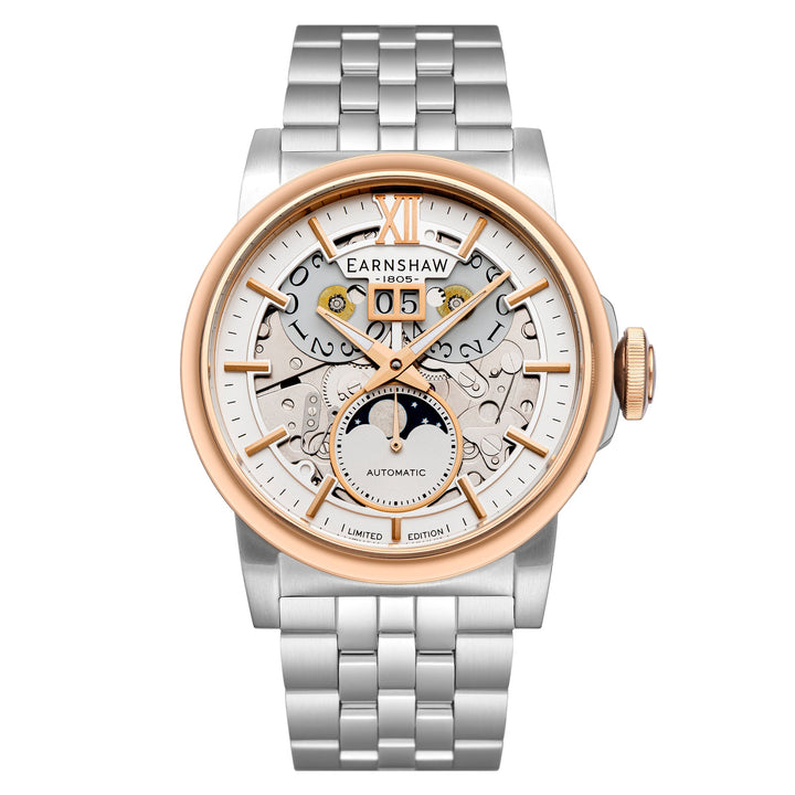 Earnshaw Hansom Grande Date 24 Hour Display Automatic Rose Gold