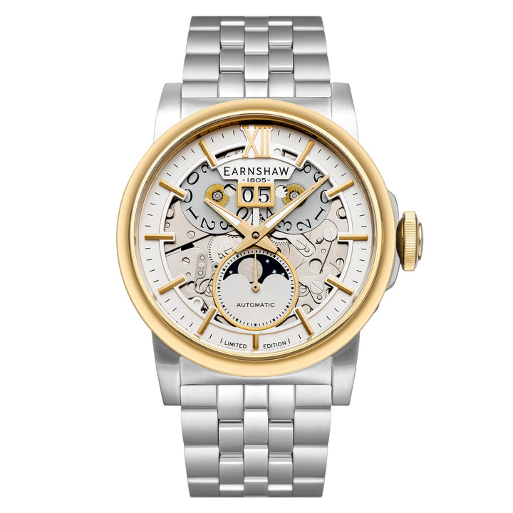 Earnshaw Hansom Grande Date 24 Hour Display Automatic Yellow Gold
