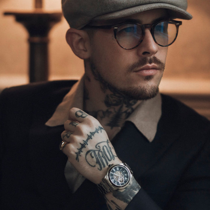 Earnshaw Comet Open Heart Skeleton Automatic Principal