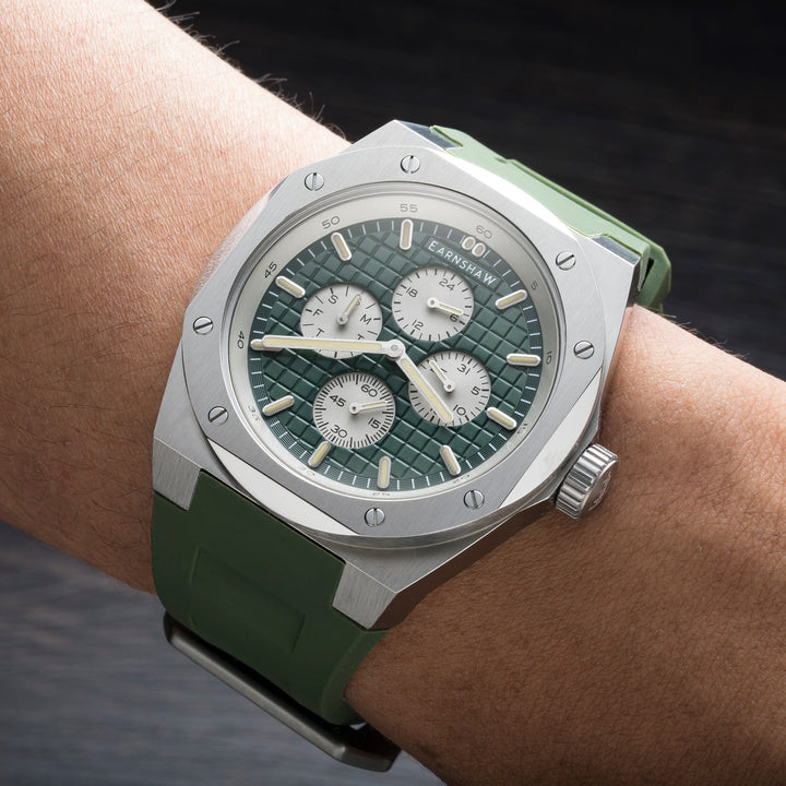 Earnshaw Bessemer Calendar Multifunction Forest Green