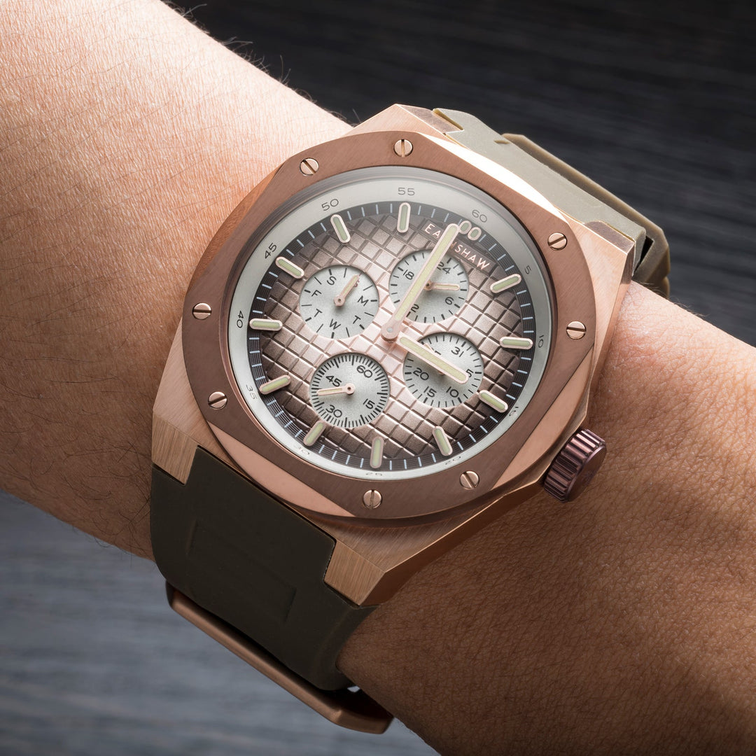 Earnshaw Bessemer Calendar Multifunction Espresso