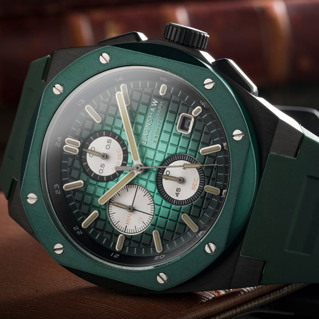 Earnshaw Bessemer Chronograph Dark Mint