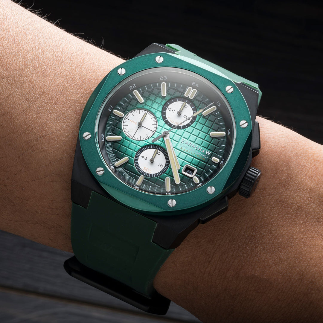 Earnshaw Bessemer Chronograph Dark Mint