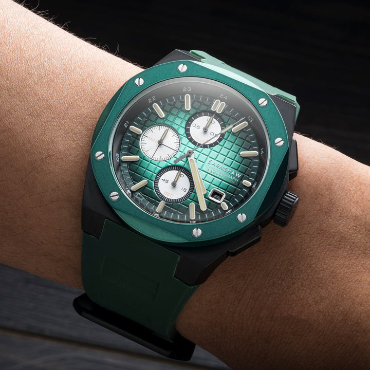 Earnshaw Bessemer Chronograph Dark Mint