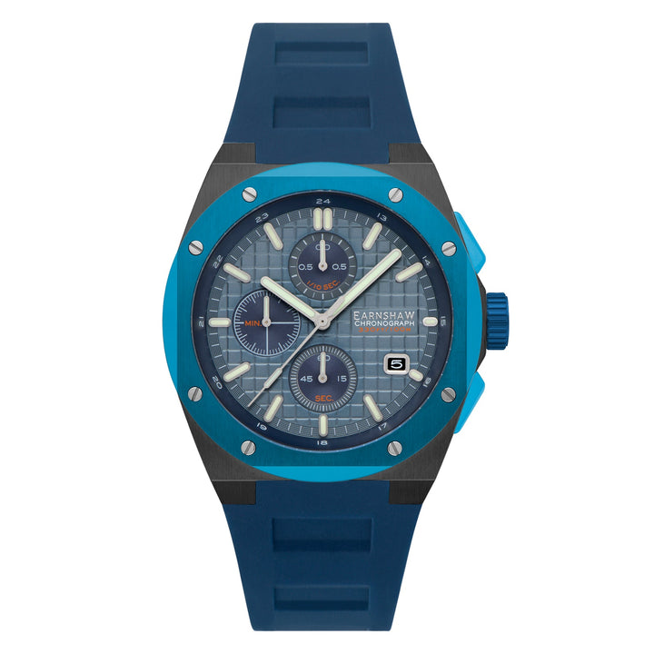 Earnshaw Bessemer Chronograph Cobalt Blue