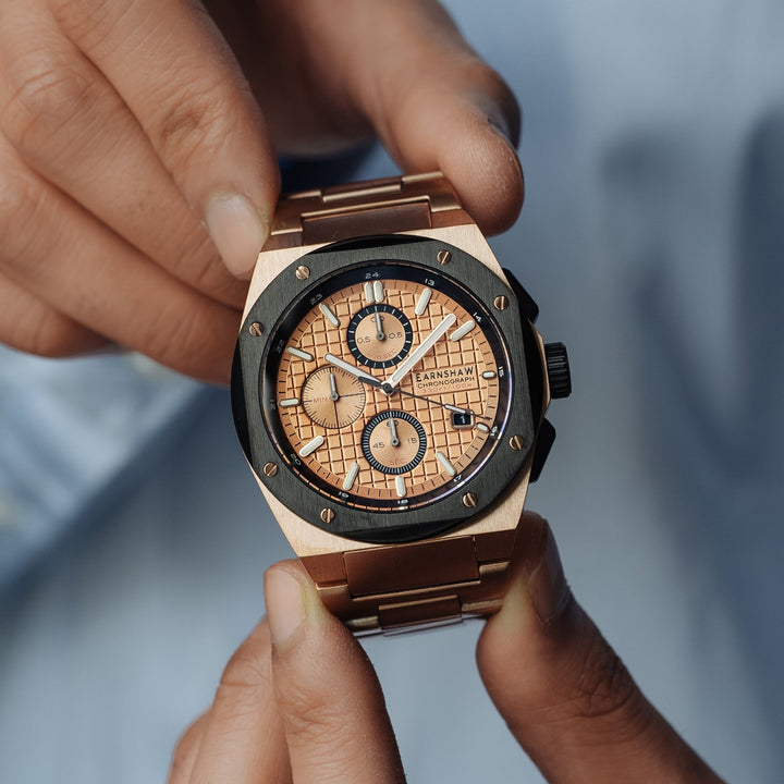 Earnshaw Bessemer Chronograph Deep Rose