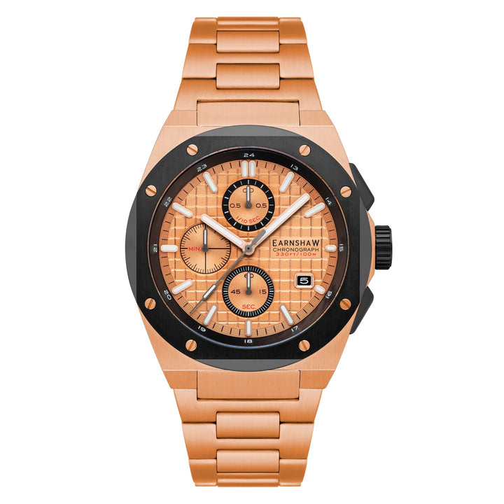 Earnshaw Bessemer Chronograph Deep Rose