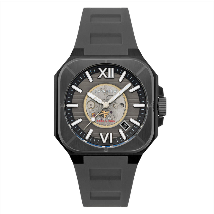 Earnshaw Armoury Skeleton Automatic Storm Black