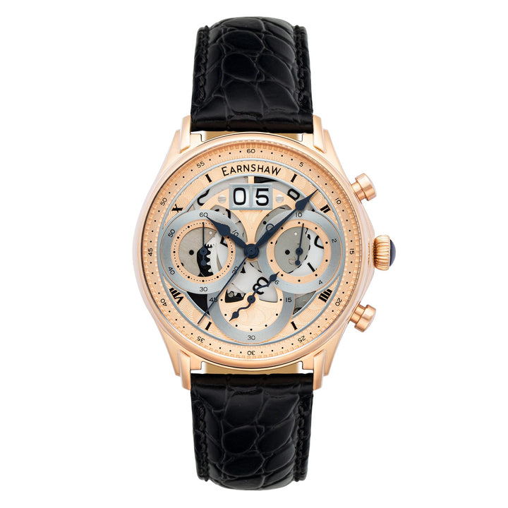Earnshaw Nasmyth Grande Date Chronograph Rose Gold
