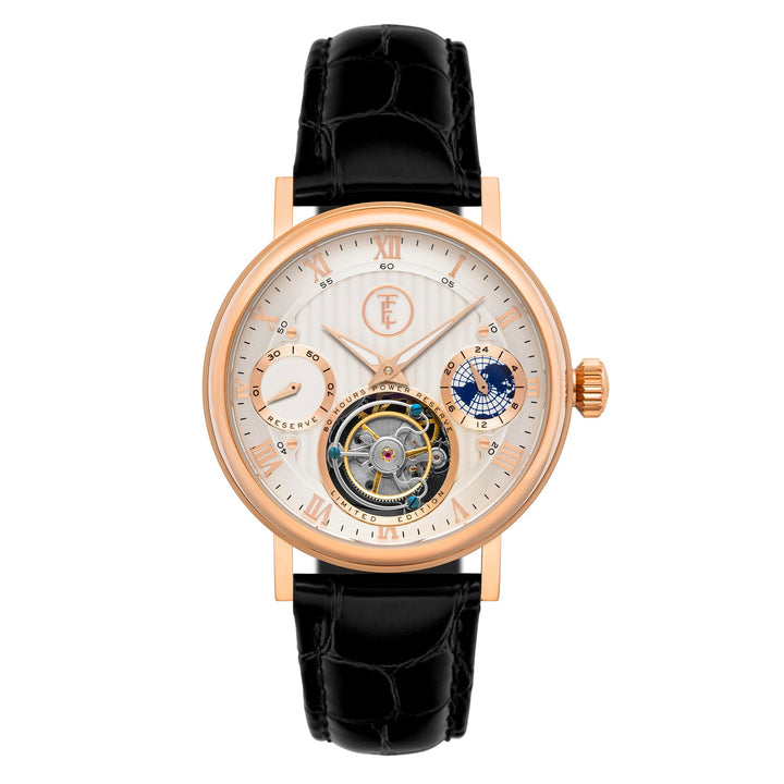 Earnshaw Halley Mechanical Tourbillon Rose Gold