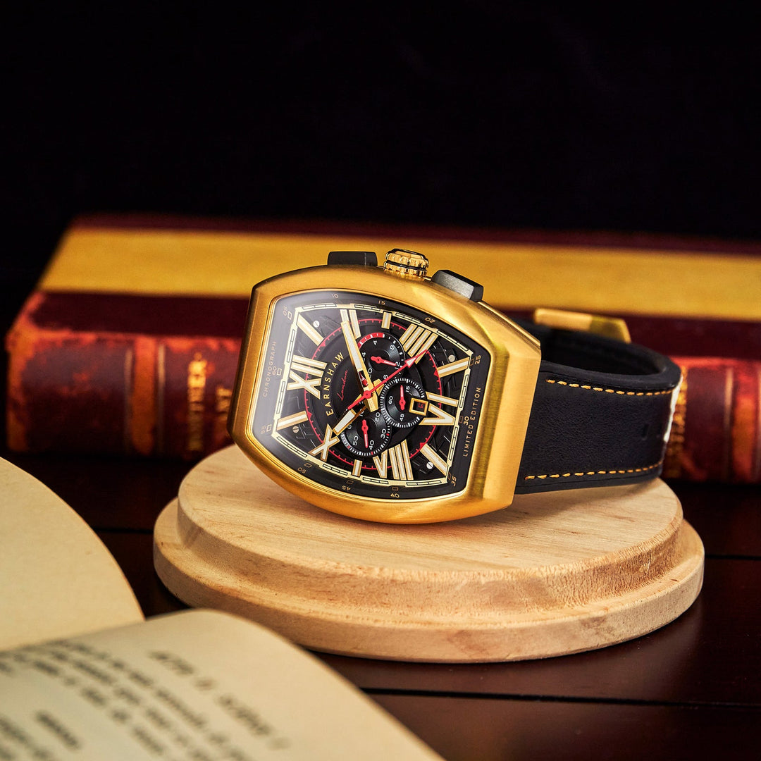 Earnshaw Supremacy Chronograph Gold
