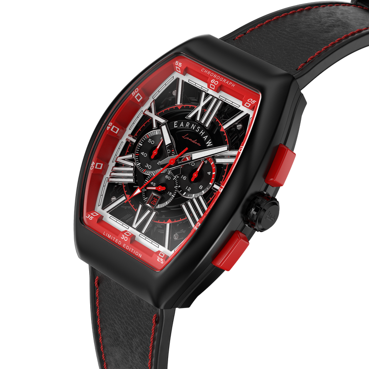 Earnshaw Supremacy Chronograph Racetrack Black