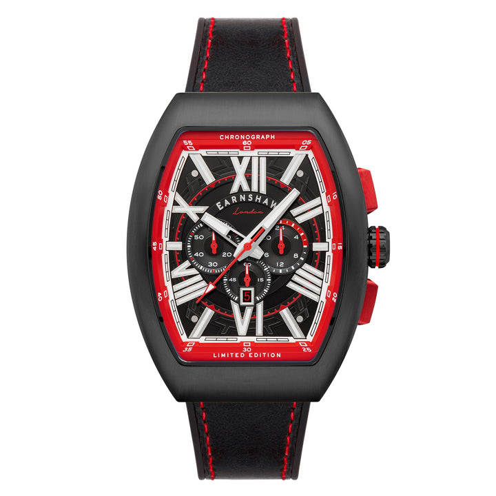 Earnshaw Supremacy Chronograph Racetrack Black