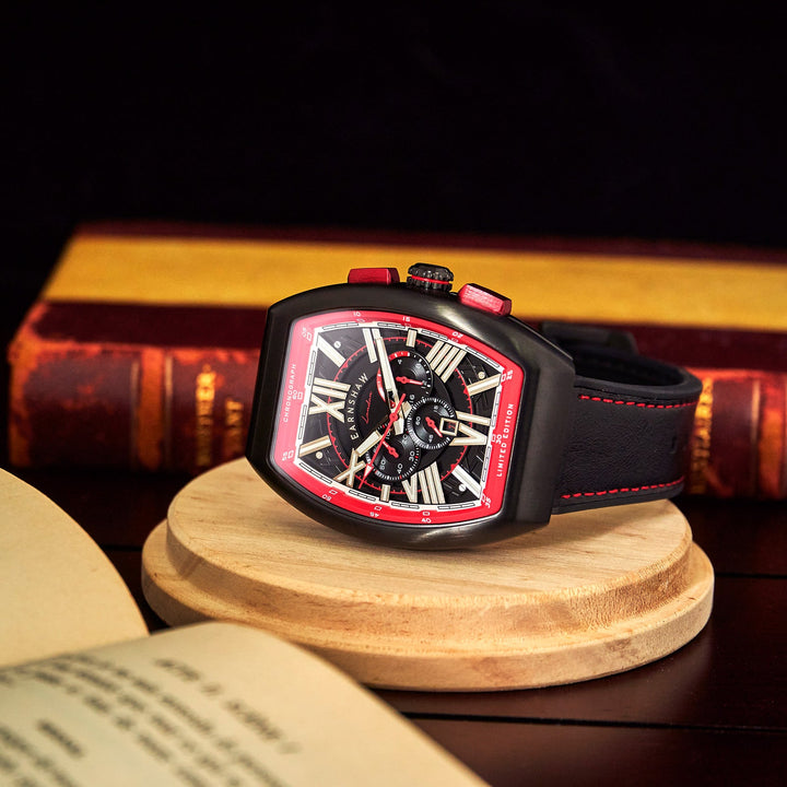 Earnshaw Supremacy Chronograph Racetrack Black