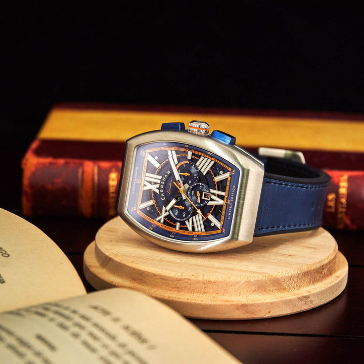 Earnshaw Supremacy Chronograph Regatta Blue