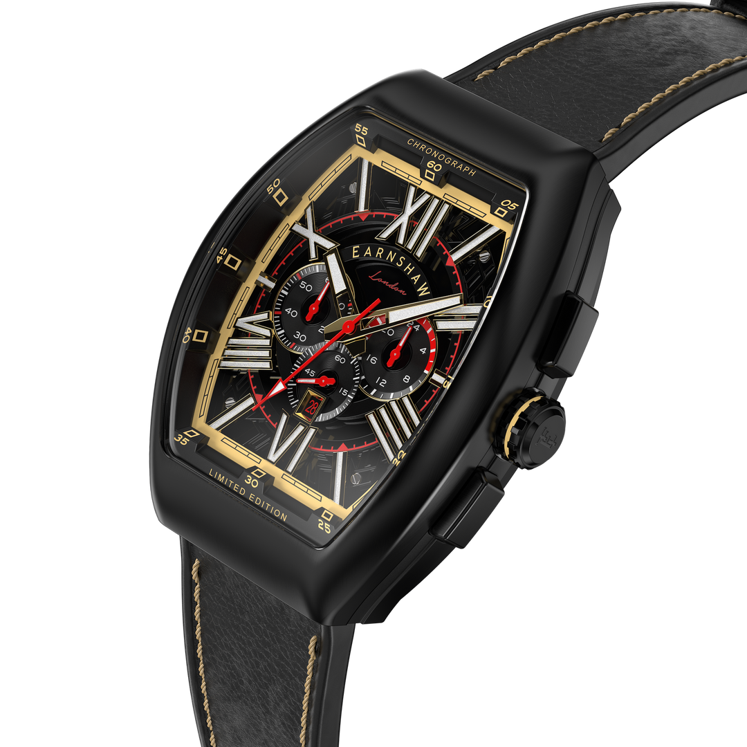 Earnshaw Supremacy Chronograph Oilfield Gold