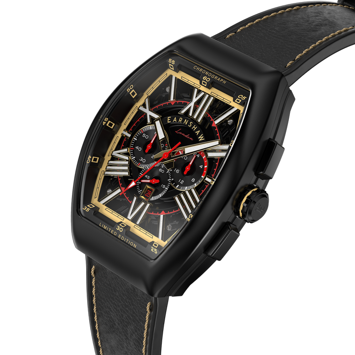 Earnshaw Supremacy Chronograph Oilfield Gold