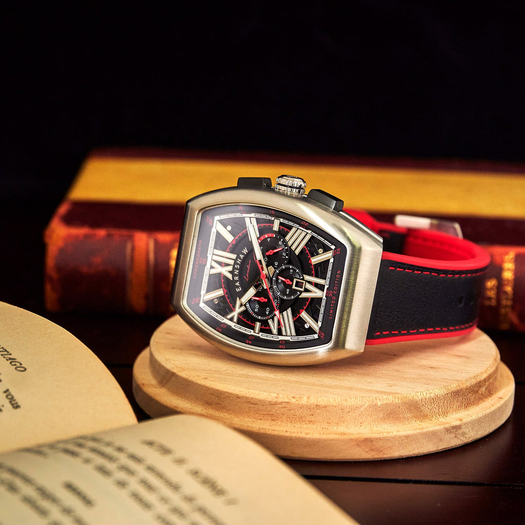 Earnshaw Supremacy Chronograph Hazard Black