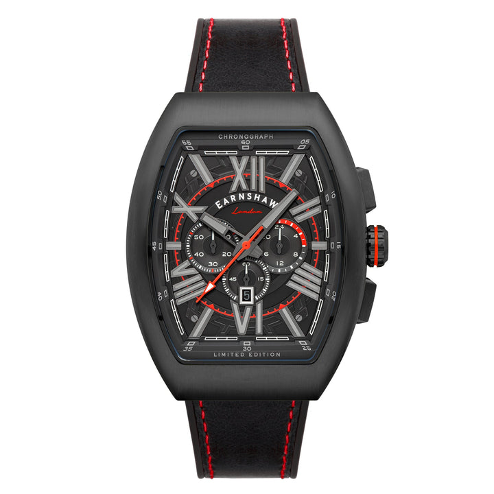 Earnshaw Supremacy Chronograph Chicane Black