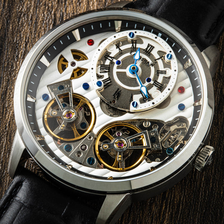 Earnshaw Brewster Double Barrel Automatic Classic Black