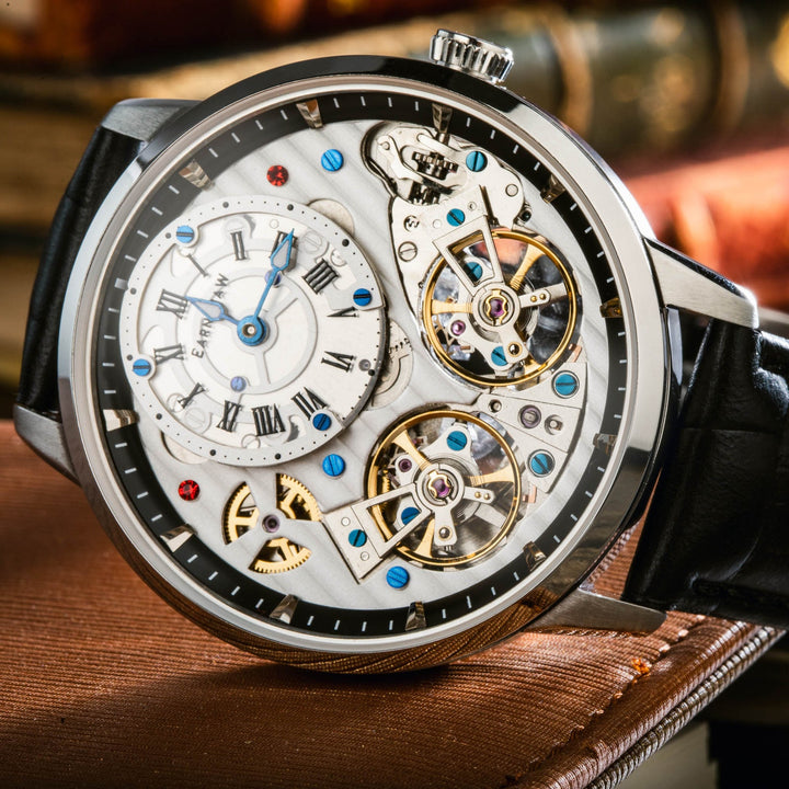 Earnshaw Brewster Double Barrel Automatic Classic Black