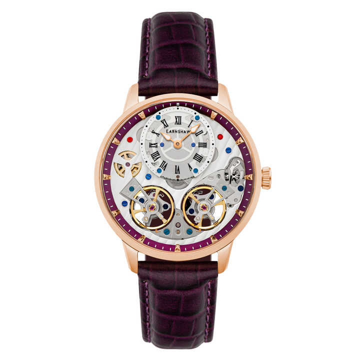 Earnshaw Brewster Double Barrel Automatic Cherry Rose