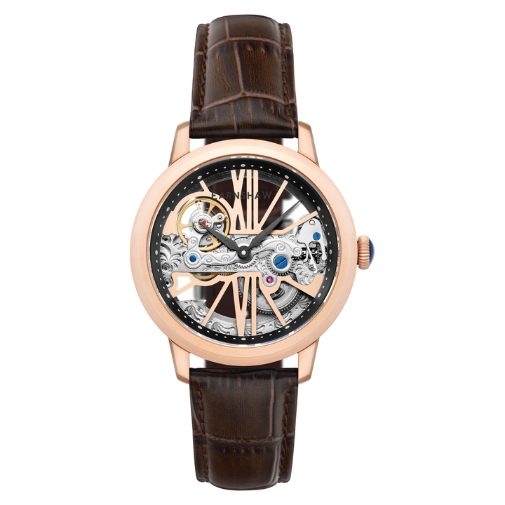Earnshaw Cornwall Bridge Automatic Rose Brown