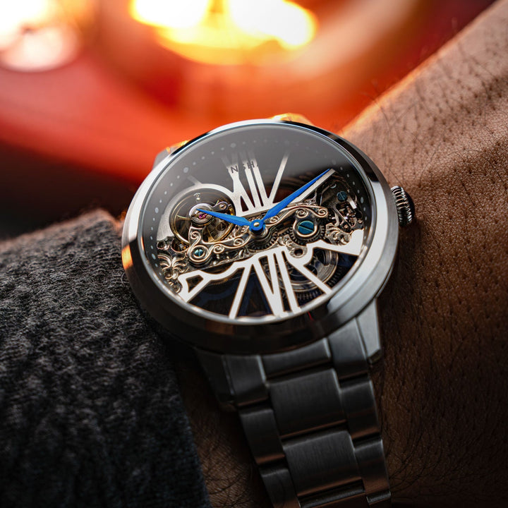 Earnshaw Cornwall Bridge Automatic Silver