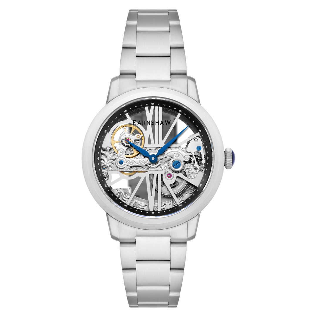 Earnshaw Cornwall Bridge Automatic Silver