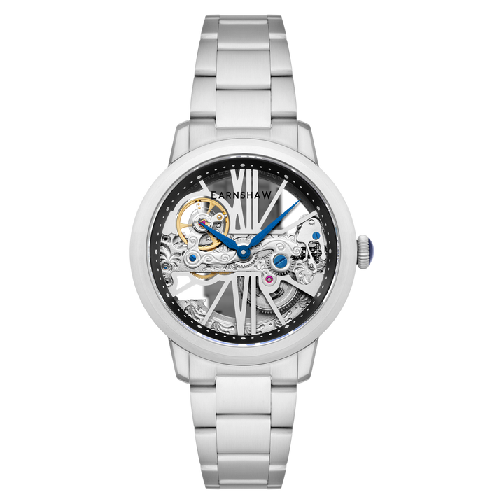 Earnshaw Cornwall Bridge Automatic Silver