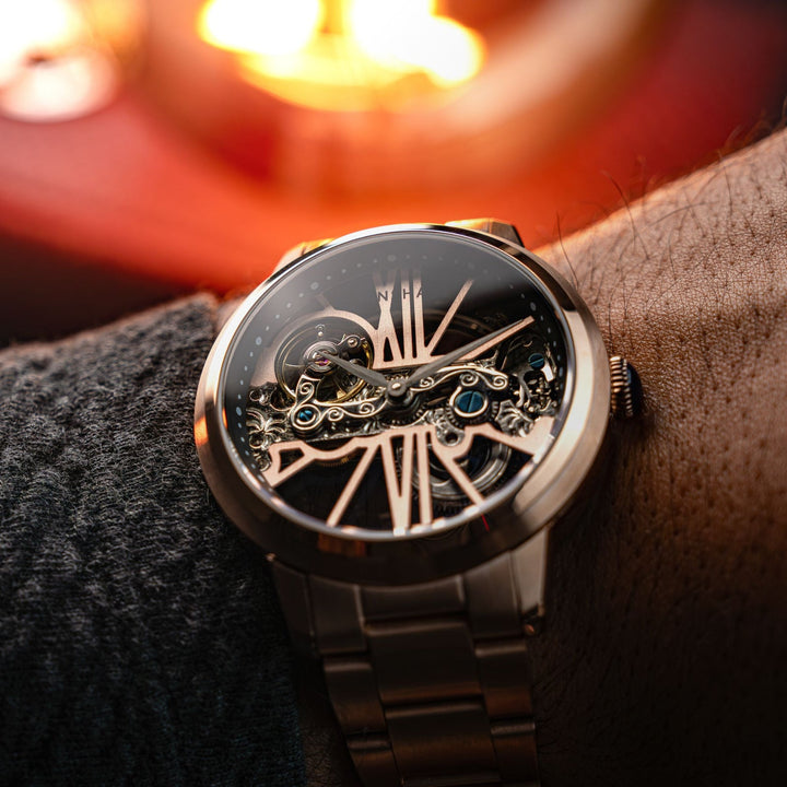 Earnshaw Cornwall Bridge Automatic Rose Gold