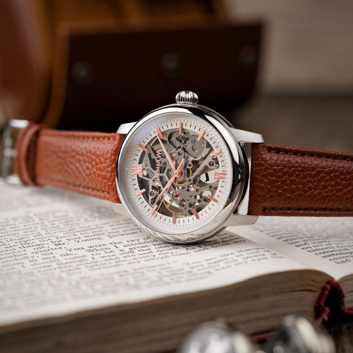 Earnshaw Cornwall Skeleton Automatic Neutral White