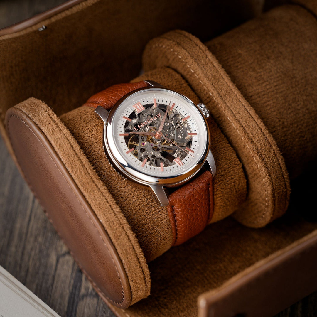 Earnshaw Cornwall Skeleton Automatic Neutral White