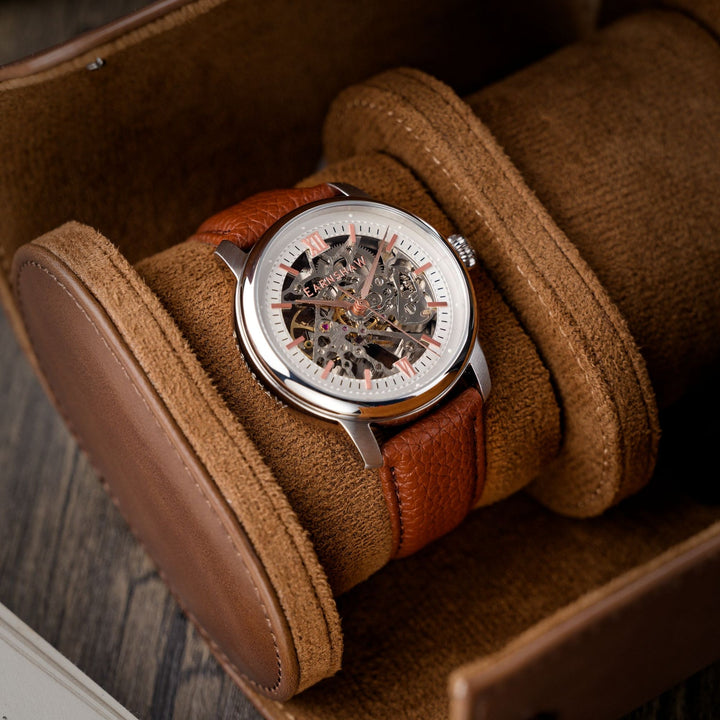 Earnshaw Cornwall Skeleton Automatic Neutral White