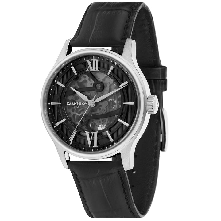 Earnshaw Precisto Bauer Skeleton Automatic Shadow Black