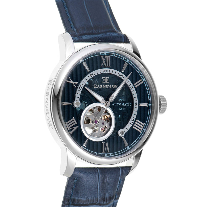 Earnshaw Precisto Bauer Open Heart Automatic Prussian Blue