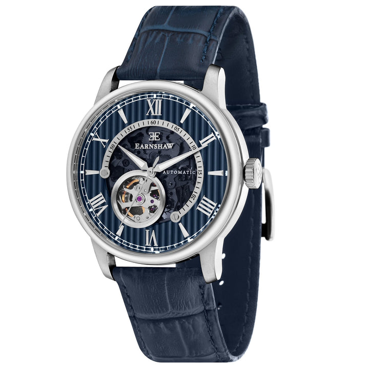 Earnshaw Precisto Bauer Open Heart Automatic Prussian Blue
