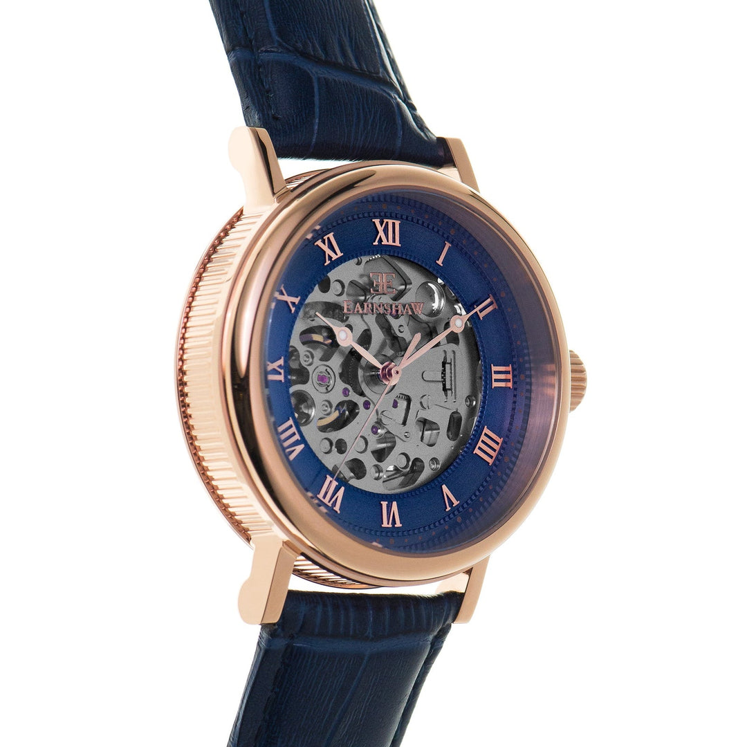 Earnshaw Precisto Beaufort Skeleton Automatic Cobalt