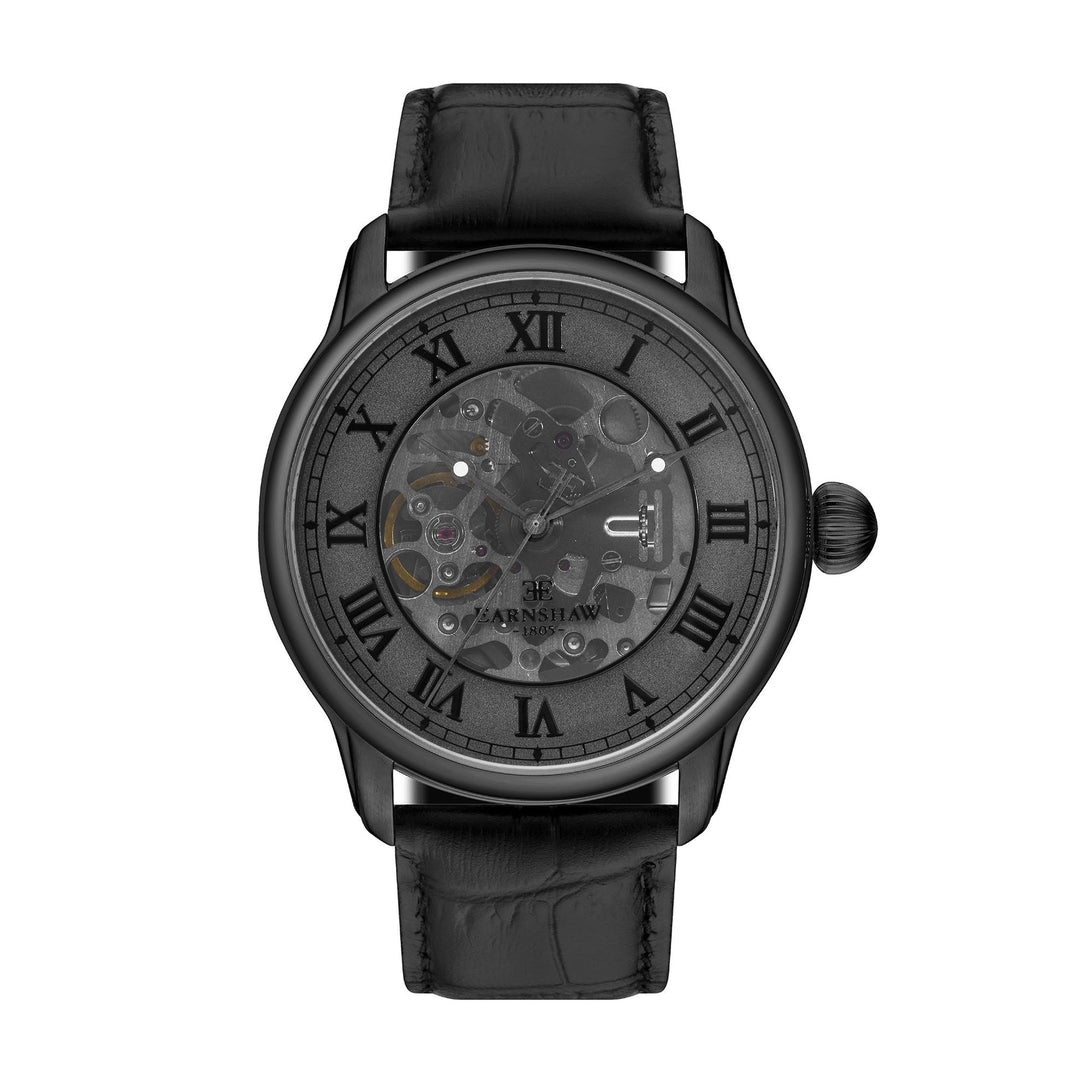 Earnshaw Precisto Longitude Skeleton Automatic Midnight Black