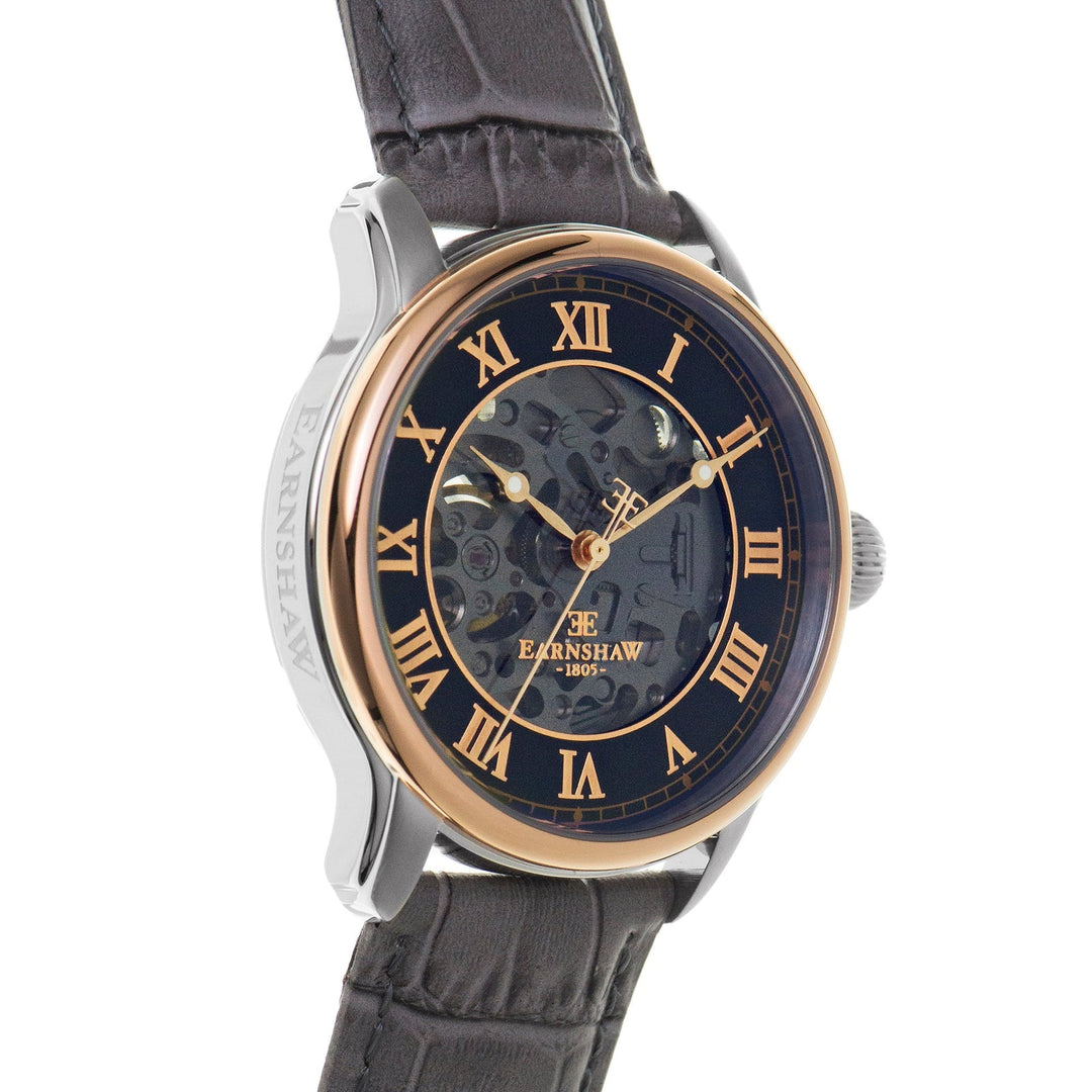 Earnshaw Precisto Longitude Skeleton Automatic Northern Grey