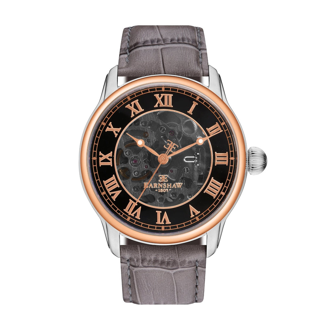 Earnshaw Precisto Longitude Skeleton Automatic Northern Grey