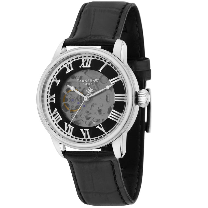 Earnshaw Precisto Longitude Skeleton Automatic Triumph Black