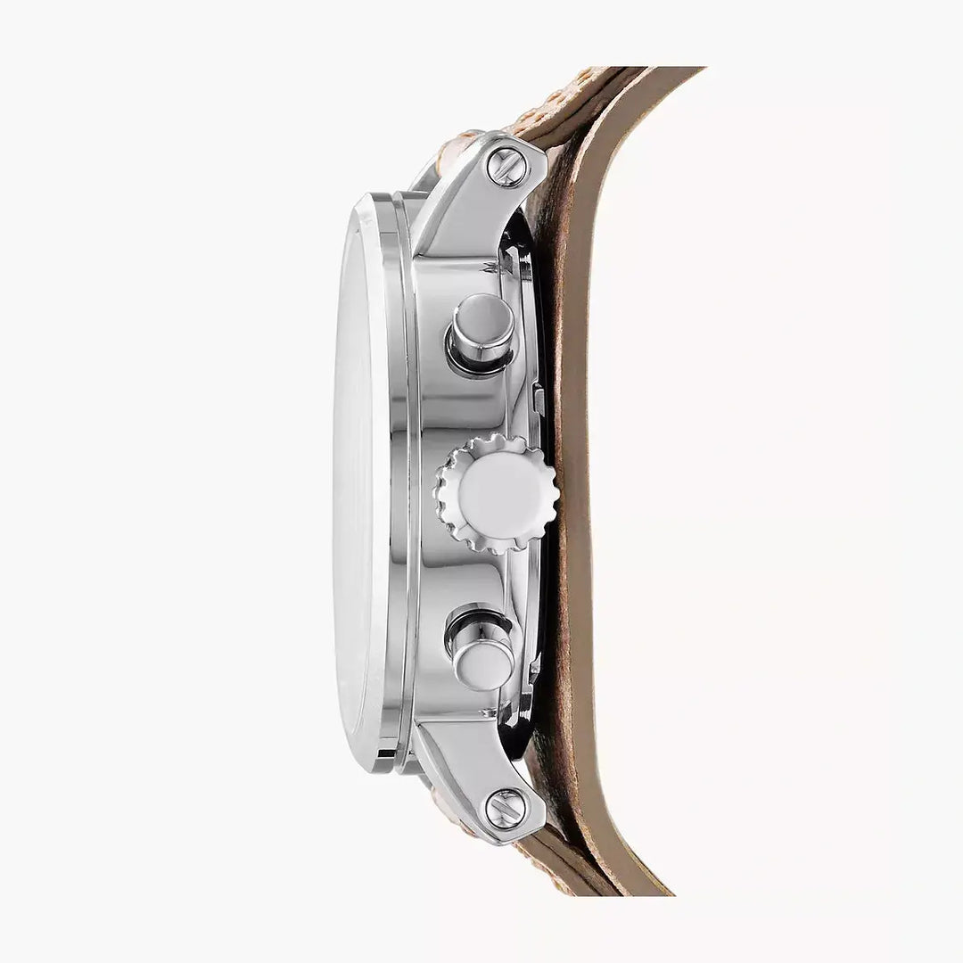 Fossil Original Boyfriend Chronograph Bone Leather Watch