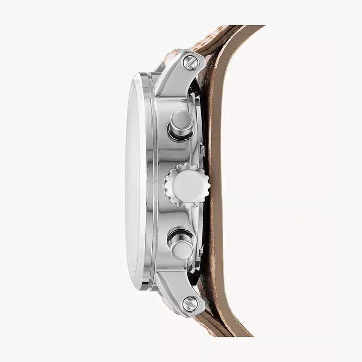 Fossil Original Boyfriend Chronograph Bone Leather Watch